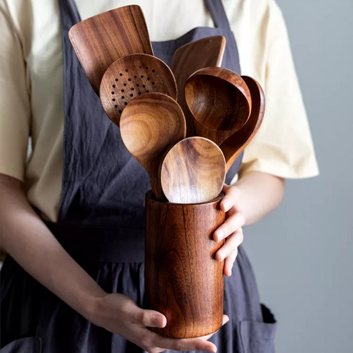 EcoChef - Redskapsset i teak