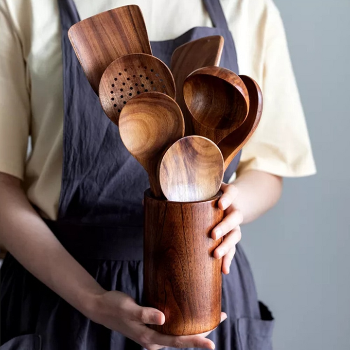EcoChef - Redskapsset i teak