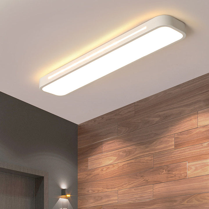 Nordisk Stil Lång LED Taklampa – Minimalistisk Design