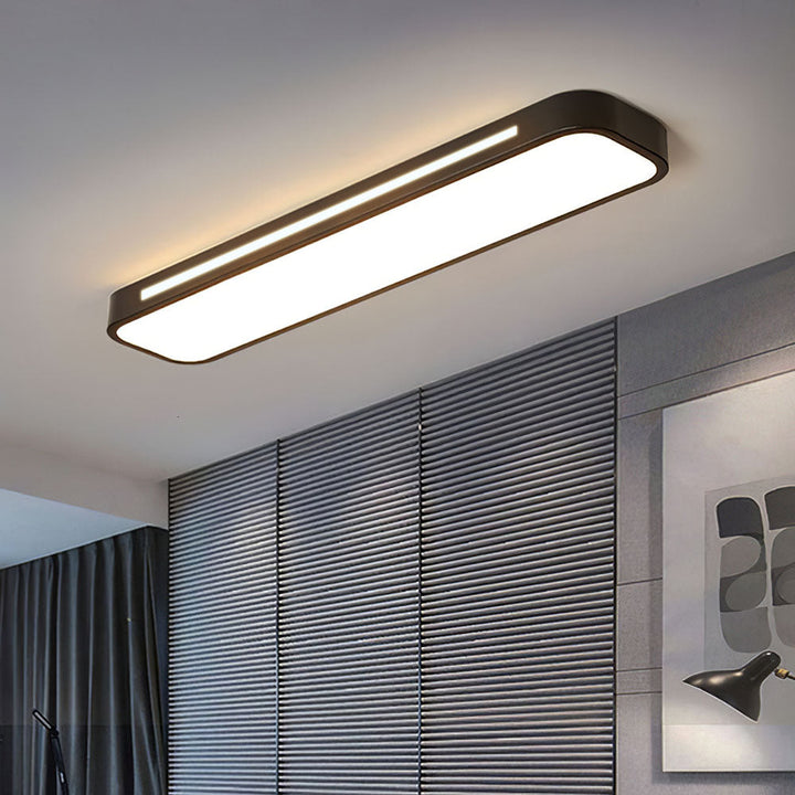 Nordisk Stil Lång LED Taklampa – Minimalistisk Design