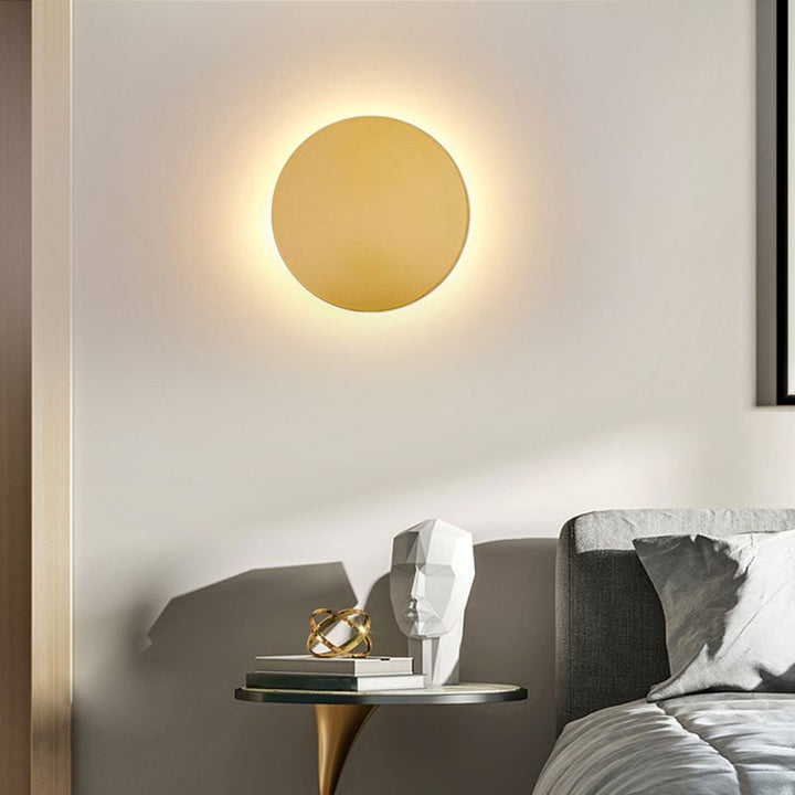 Mendo modern rund vägglampa