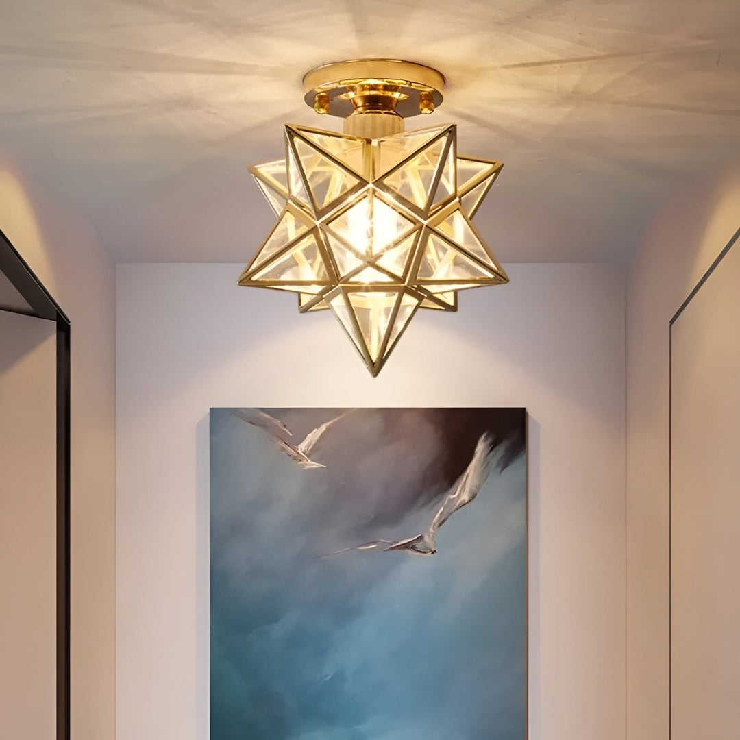 HaloStar Light - Elegant LED-takstjärneljus