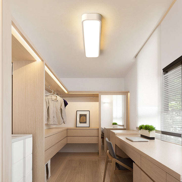 Nordisk Stil Lång LED Taklampa – Minimalistisk Design