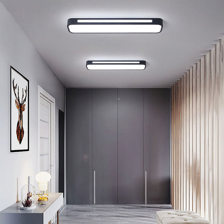 Nordisk Stil Lång LED Taklampa – Minimalistisk Design