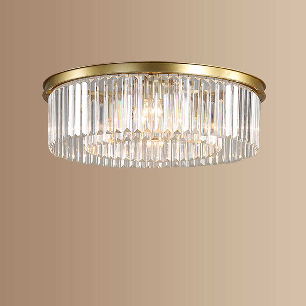 Crystal Flush Taklampa för Vardagsrum