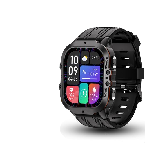 Royaleva AquaPro Simma Smartwatch – Vattentät Fitness Tracker för Simmare