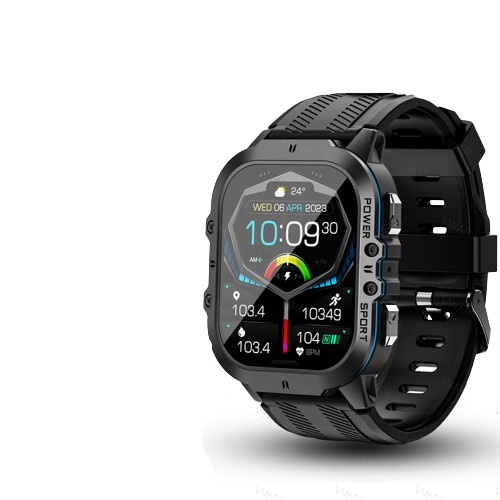 Royaleva AquaPro Simma Smartwatch – Vattentät Fitness Tracker för Simmare