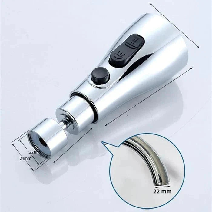 1+1 Gratis 360° justerbart kranfilter