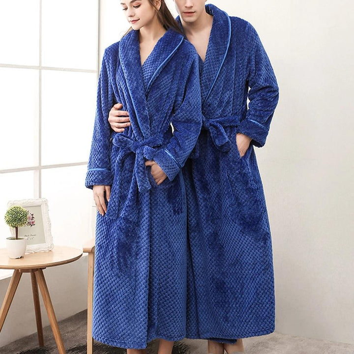 Carvallo Luxe – Elegant Fleece Badrock med Ultimat Bärkomfort