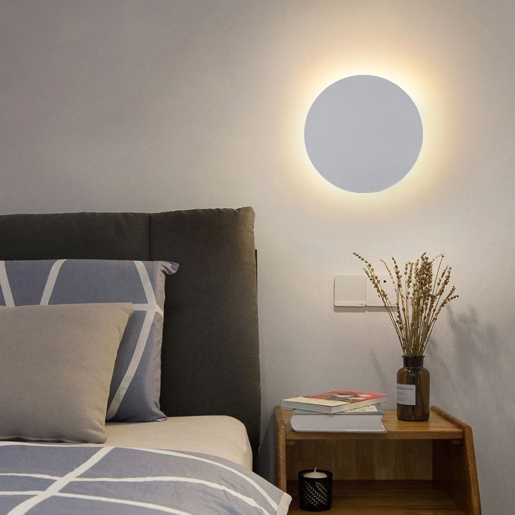 Mendo modern rund vägglampa