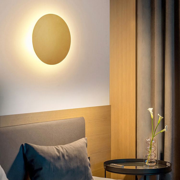 Mendo modern rund vägglampa