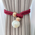 Lustrous Pearl Gardinband | 2 Delar Set