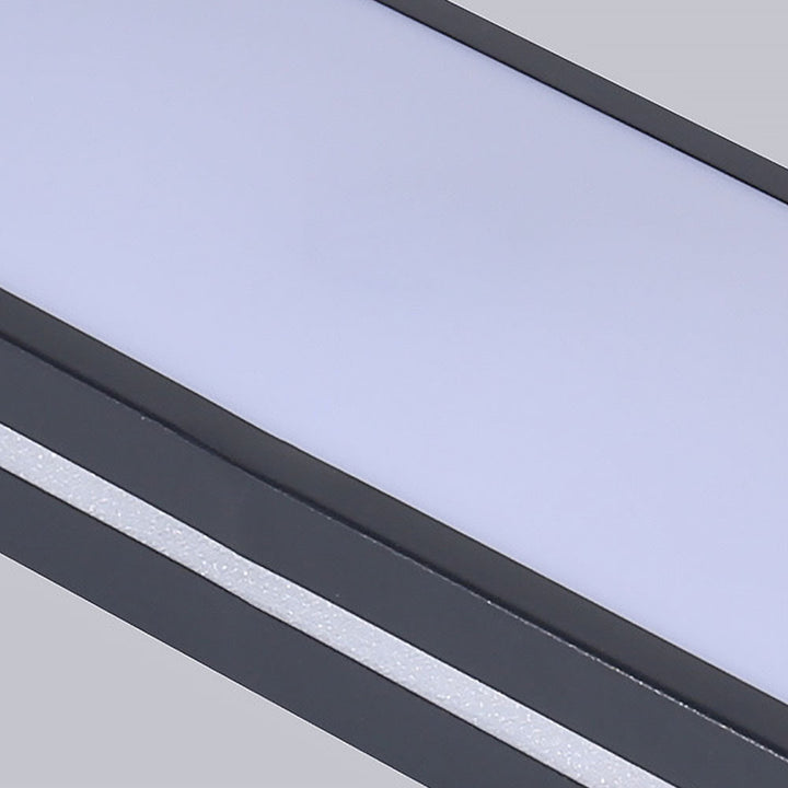 Nordisk Stil Lång LED Taklampa – Minimalistisk Design