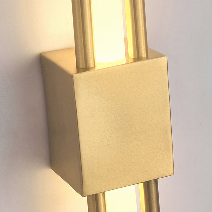Stilren Vägglampa | 19.7″ | Järn Akryl | LED Vägglampa | 3‑Färgsomkopplare | Brick by Brick