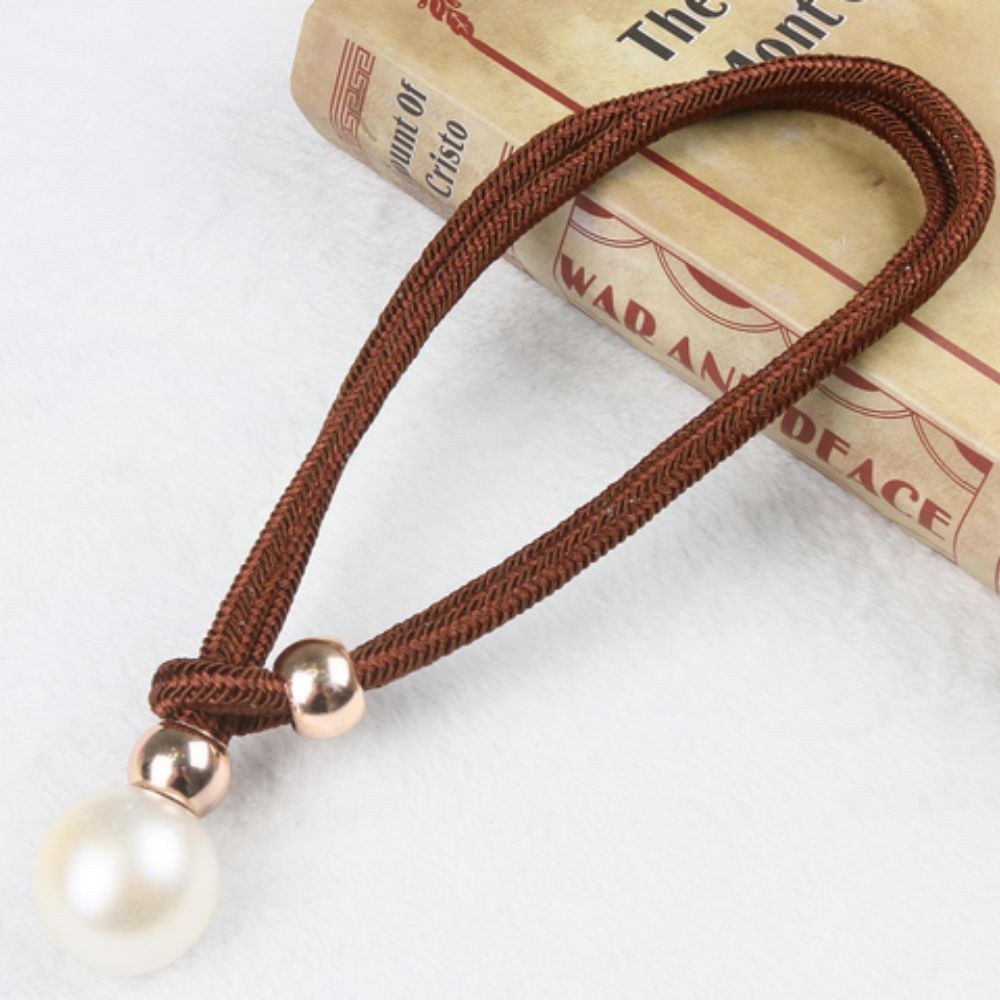 Lustrous Pearl Gardinband | 2 Delar Set