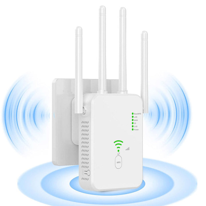 Uppgraderad Wifi-förstärkare - Snabbare hastighet och mindre signalförlust