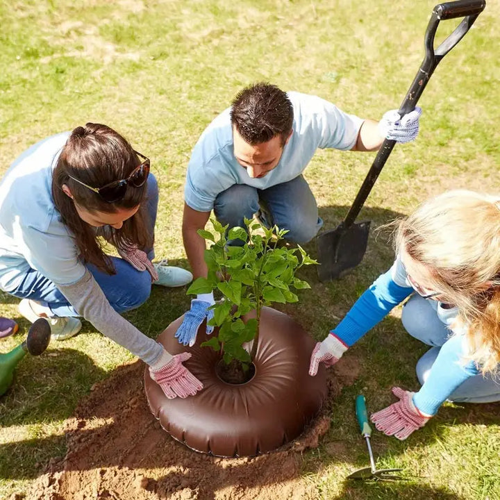 Baum bevattningstask med droppbevattning – Effektiv bevattningslösning för träd och buskar