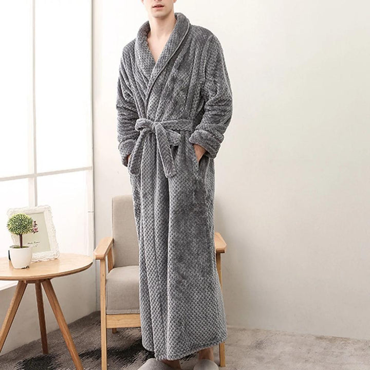 Carvallo Luxe – Elegant Fleece Badrock med Ultimat Bärkomfort