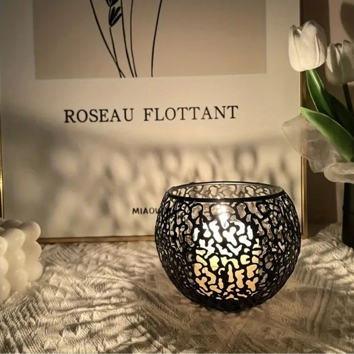 Luminous Orb-ljushållare – Modern elegans med ett varmt sken