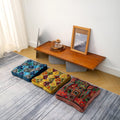 Marockansk kudde med knytband – Boho-Chic Comfort