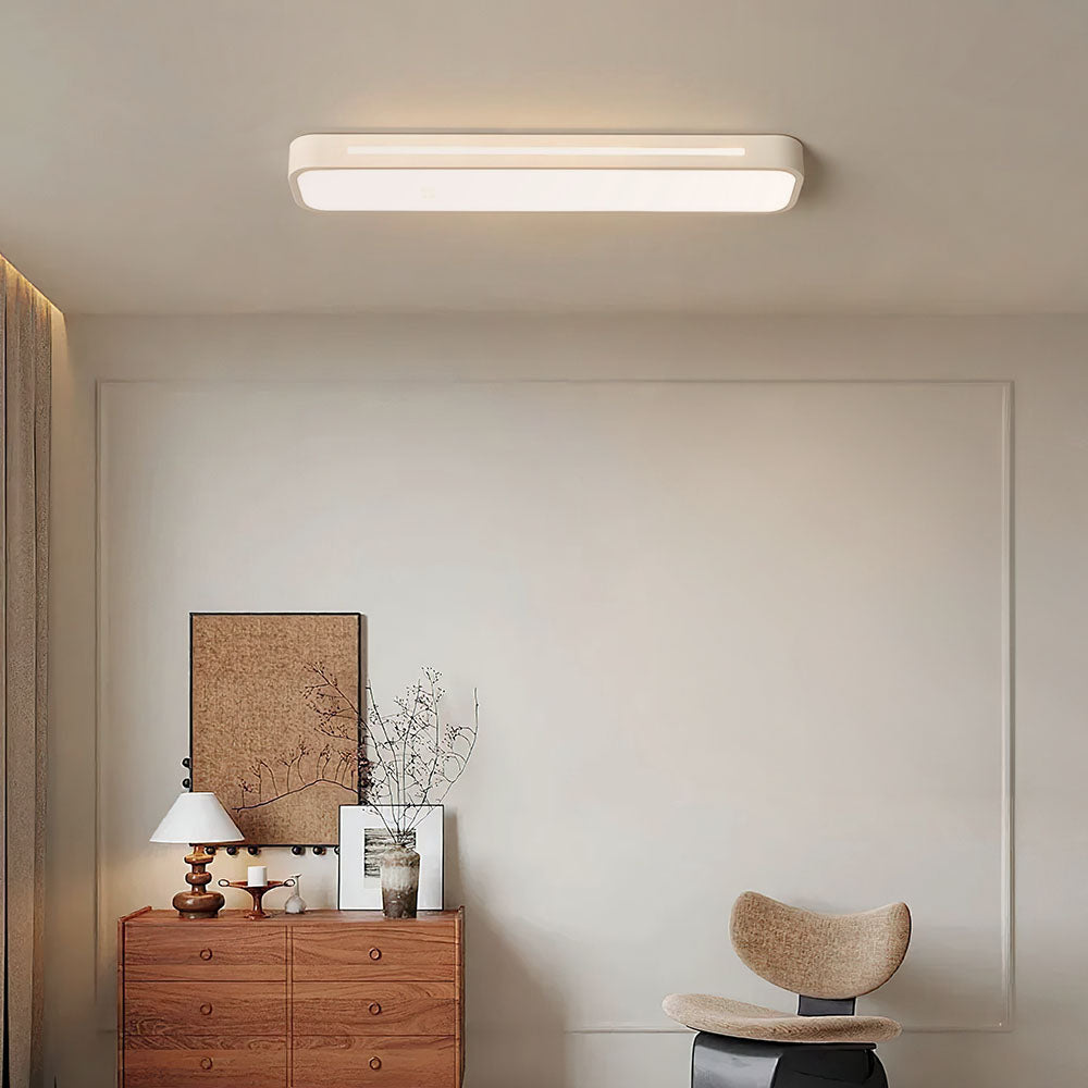 Nordisk Stil Lång LED Taklampa – Minimalistisk Design