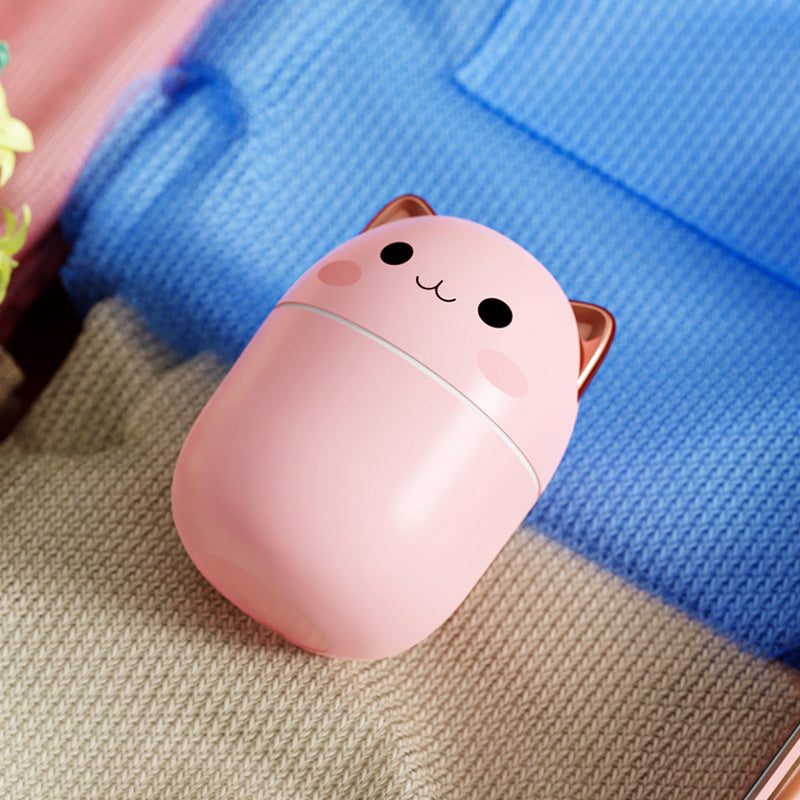 Luftfuktare katt ultratyst USB för sovrummet och bilen
