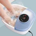 RoyaleGlow Temperaturkontrollerad Fotbubbelbad Vibrationsmassager