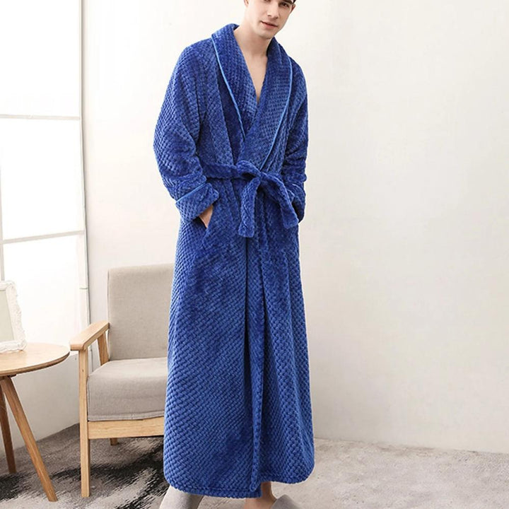 Carvallo Luxe – Elegant Fleece Badrock med Ultimat Bärkomfort