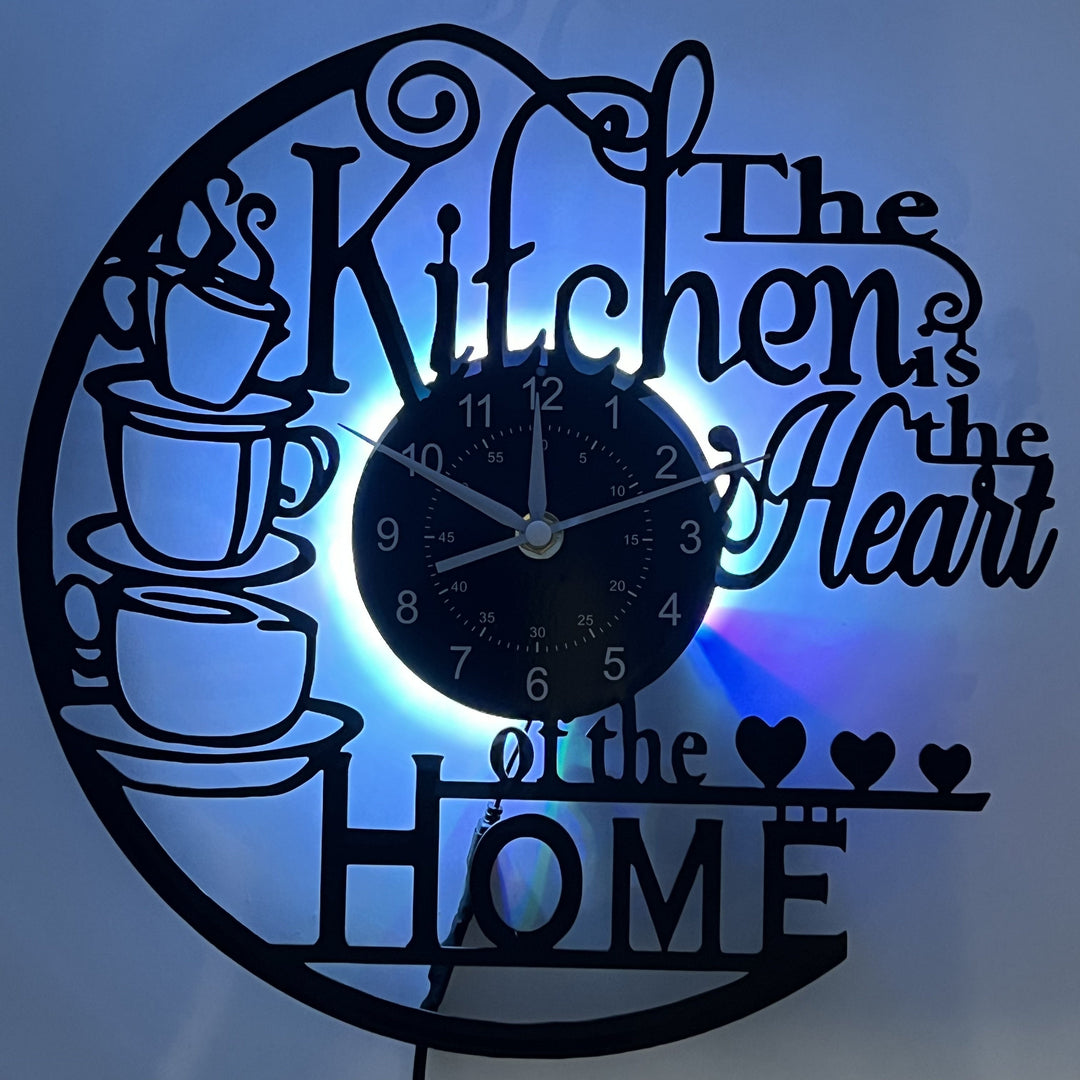 Mysig Köksväggklocka – För en Varm Atmosfär