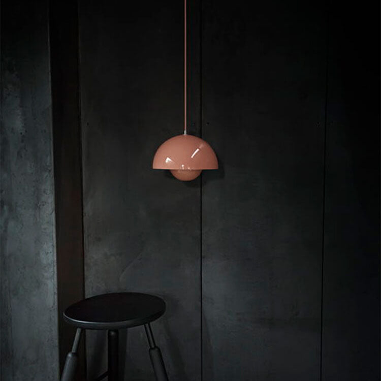 Nordisk Macaron 1-Ljuskälla Halvcirkeldom Pendellampa Lightz