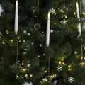 Julgransbelysning med fladdrande LED-ljus