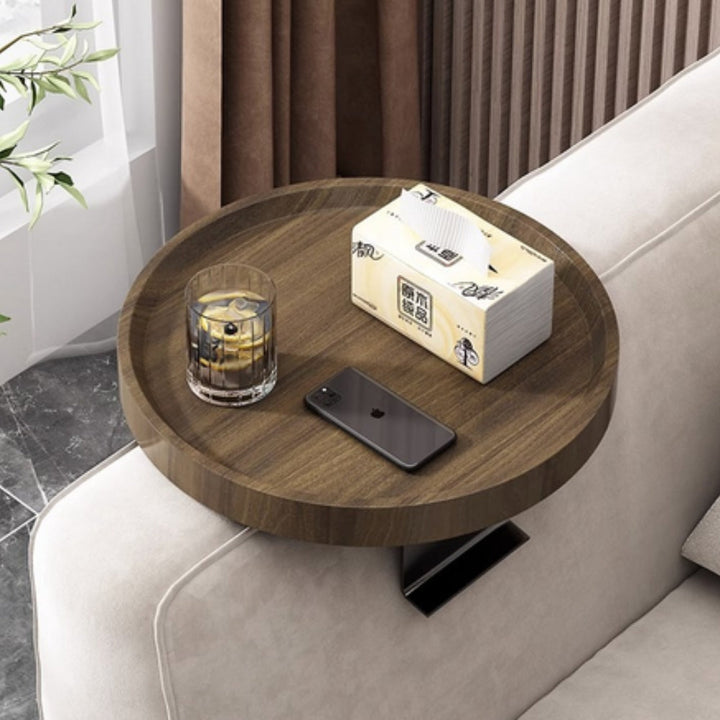 Sofa Armstöd Valnöt Bricka
