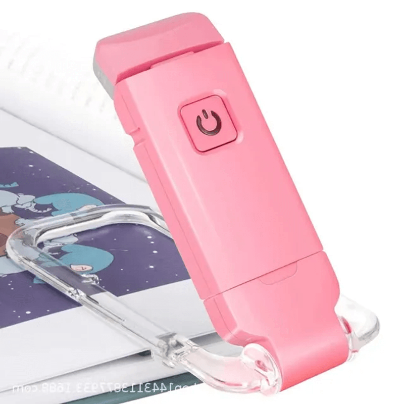 USB-laddningsbar Bok- &amp; Läslampa