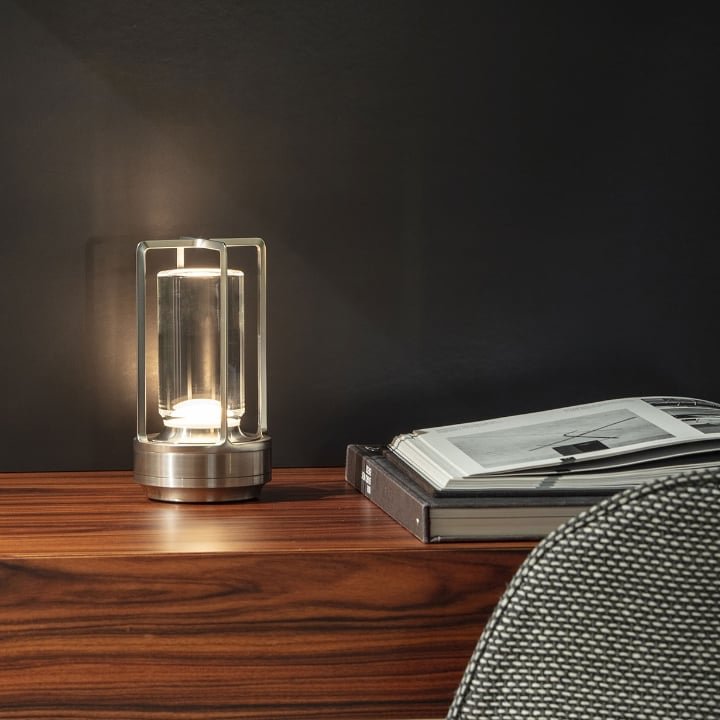 Carvallo – Elegant Dimmbar Bordslampa med Kristall Atmosfär