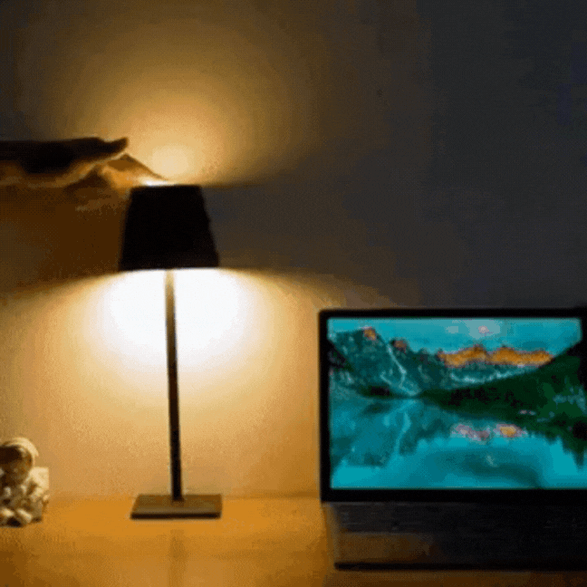 Uppladdningsbar bordslampa
