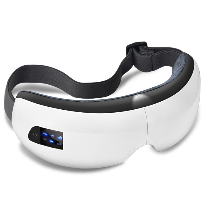 Trivhem Hopfällbar ögonmassager med värme och bluetooth