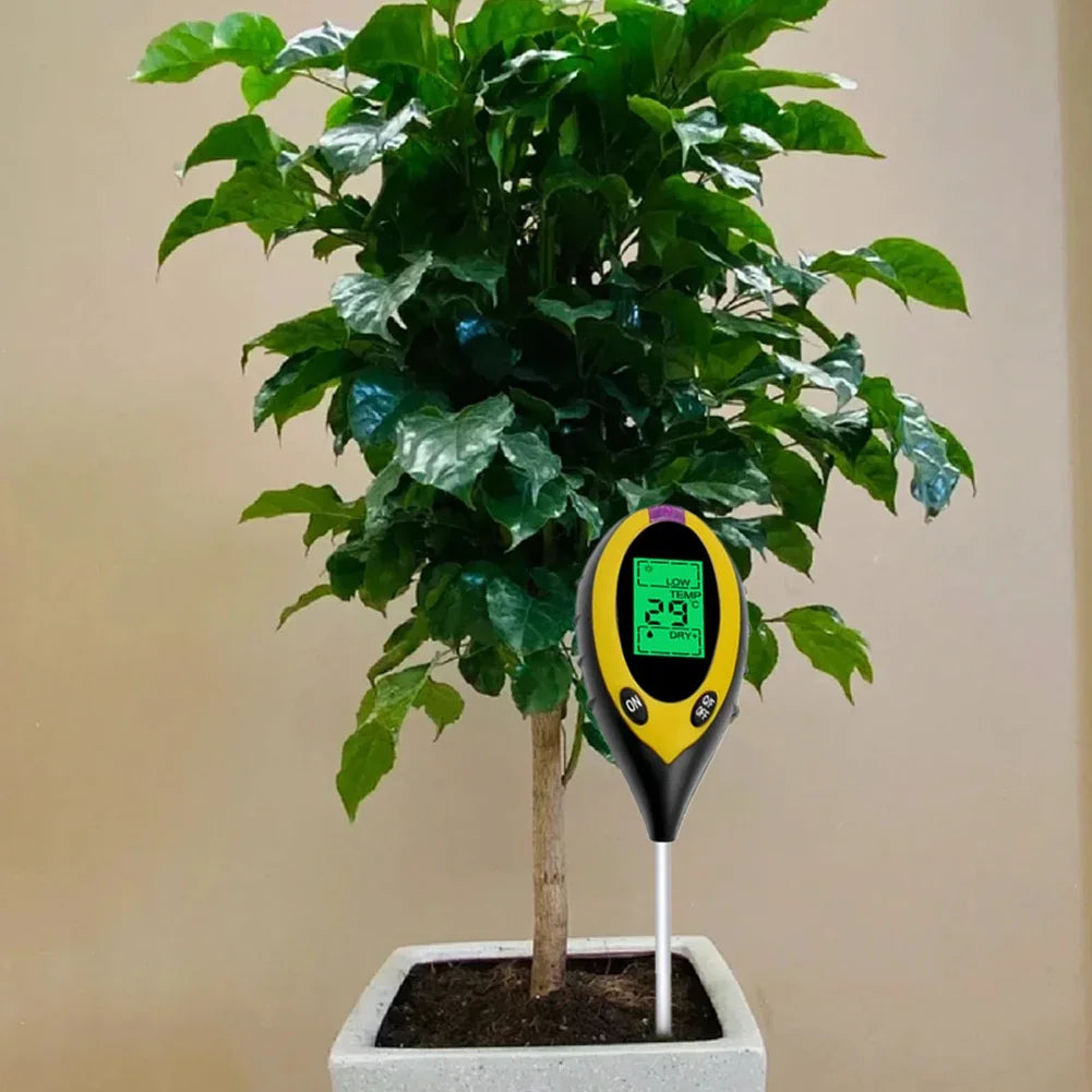 4 i 1 Jord PH-Mätare Tester