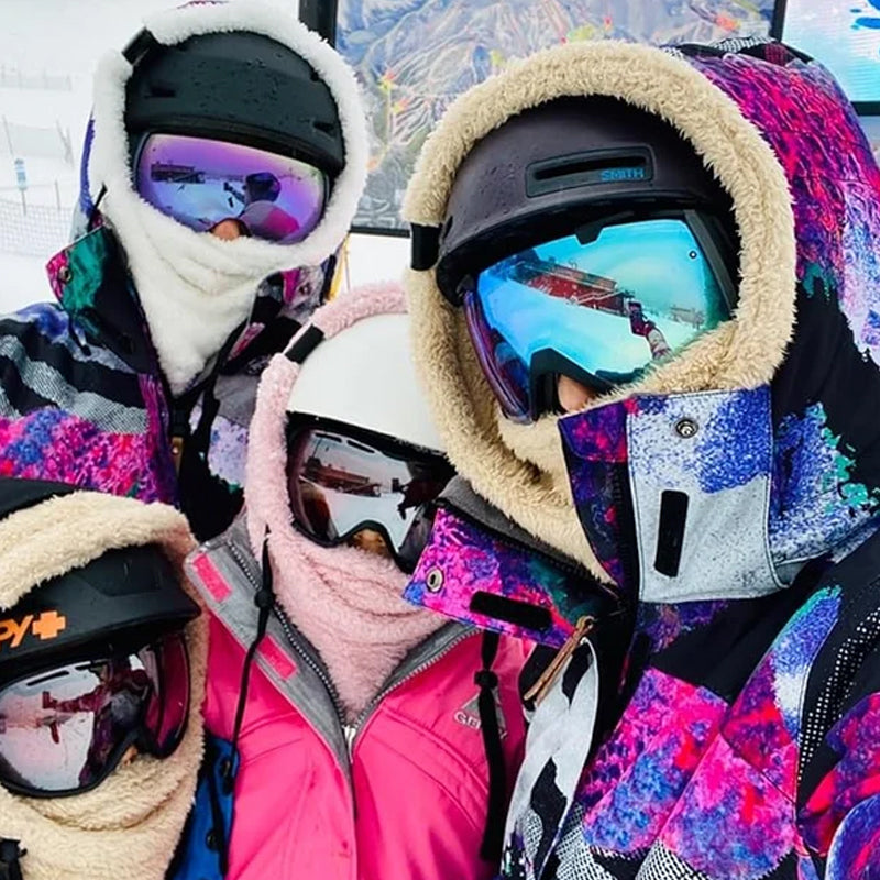 Carvallo - Skidmask med Sherpa-hette