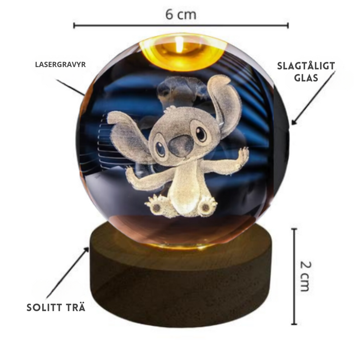 GlowBuddies – Lysande figurer i tecknad stil