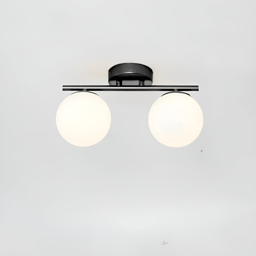 LED-taklampa i glas – Nordisk design | För vardagsrum &amp; sovrum