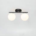 LED-taklampa i glas – Nordisk design | För vardagsrum & sovrum