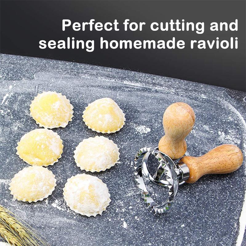 Gourmet ravioli stämpelset – skapa perfekt förseglad pasta med lätthet