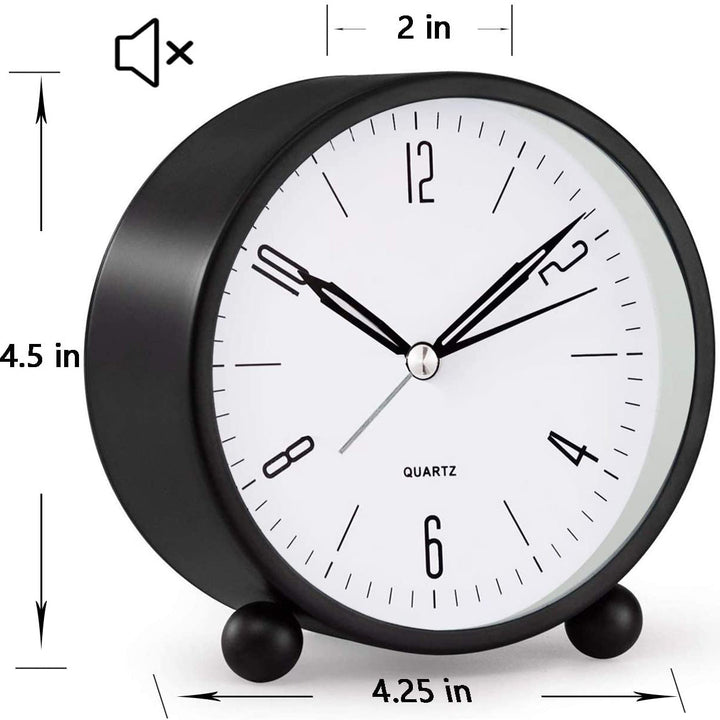 SereniRise – Elegant och tyst väckarklocka med nattljus och justerbar alarm