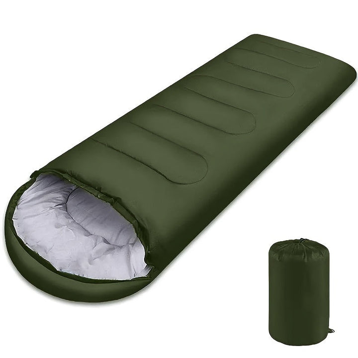 Carvallo Nordhavn Trek | Med huva &amp; Varm foder | För -5°C till 20°C | 210 × 75 cm | Lätt &amp; Kompakt