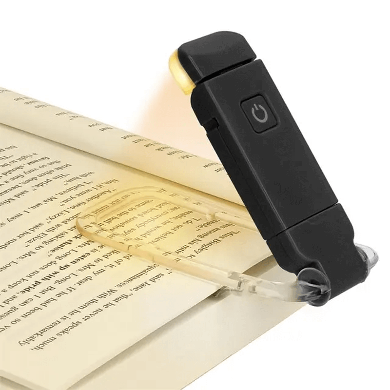 USB-laddningsbar Bok- &amp; Läslampa