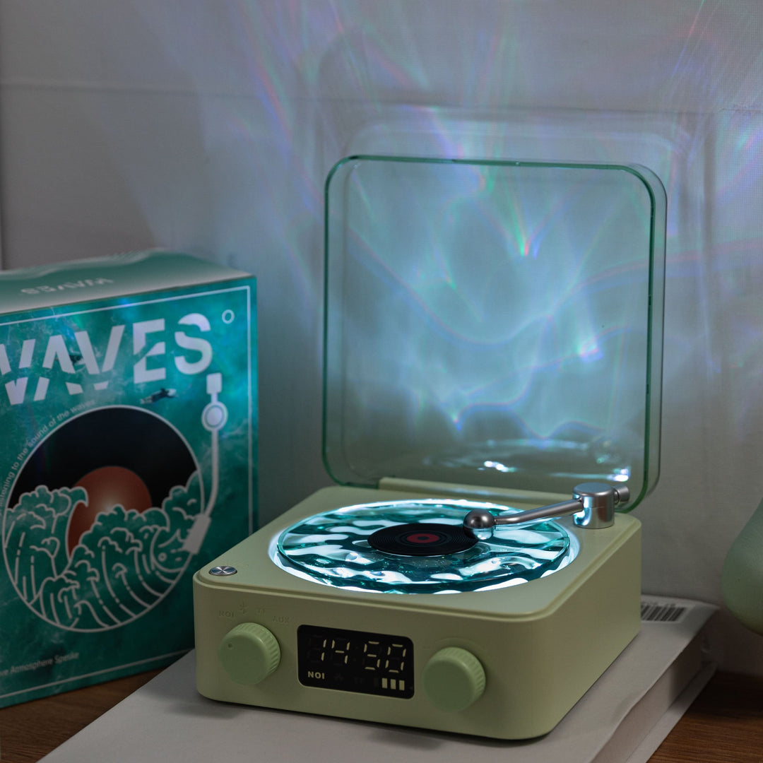 SpinEcho – Vintageinspirerad Bluetooth-skivspelare