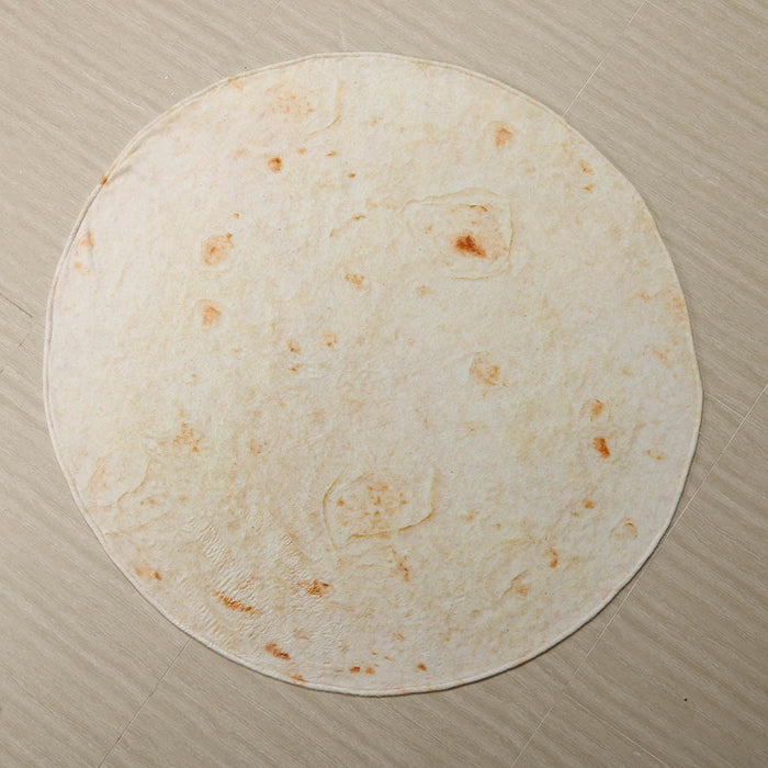Trivhem Tortillafilt i flanell, rund eller rektangulär
