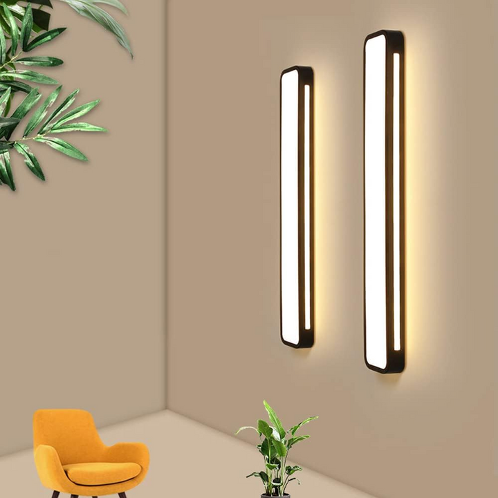 Nordisk Stil Lång LED Taklampa – Minimalistisk Design