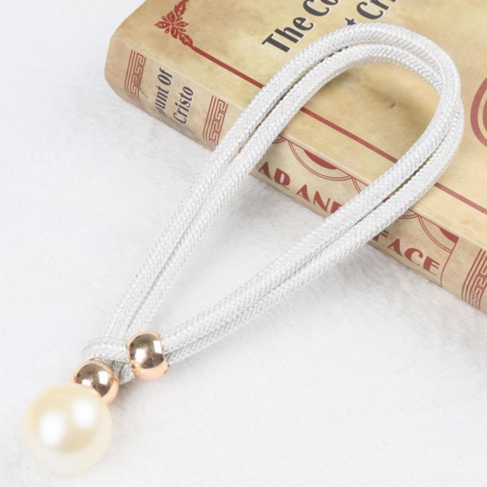 Lustrous Pearl Gardinband | 2 Delar Set