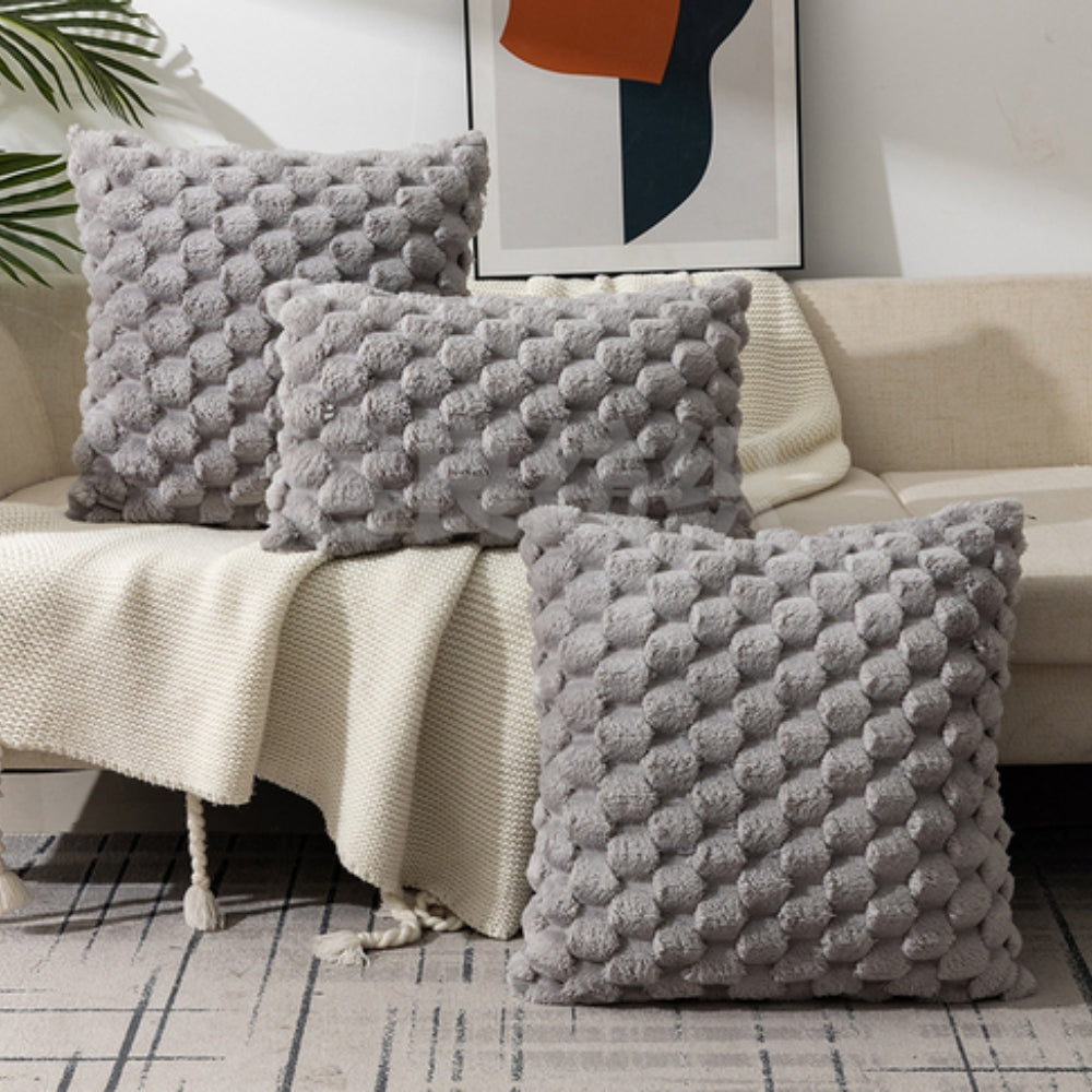 Carvallo – Mjuk Marshmallow Örngott med Lyxig 3D-textur